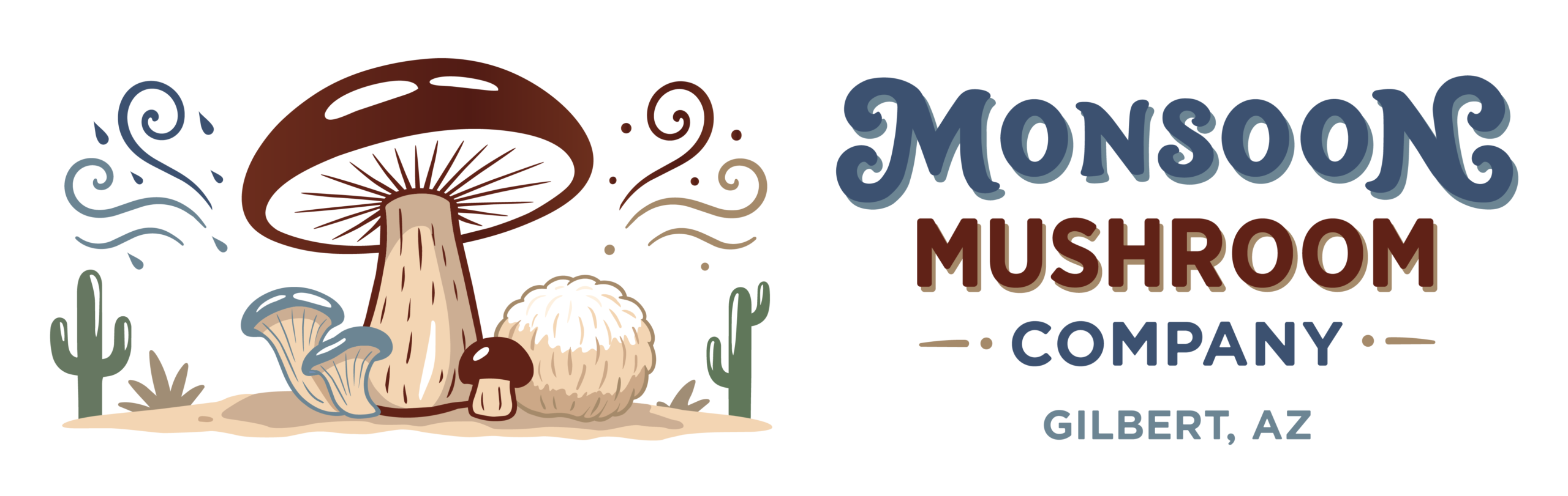 Monsoon Mushroom Company logo